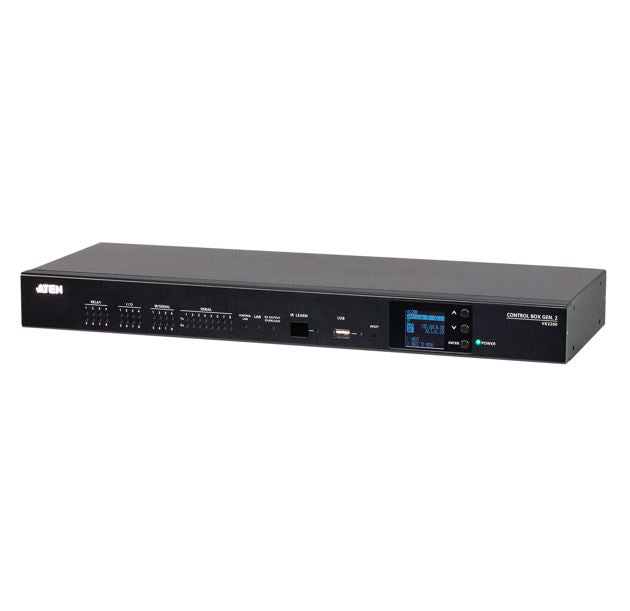 Aten VK2200 Control System - Compact Control Box Gen 2., High performance with Quad-core CPU, Dual, isolated LAN for secured communication Aten VK2200 Control System - Compact Control Box Gen 2., High performance with Quad-core CPU, Dual, isolated LAN for secured communication